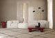 Sorrento - Sorrento - Sorrento Coffee Table, Burgundy Gloss - Image 9