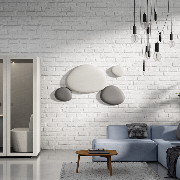 Akustikwand PanelDark Grey / Pebble Grey