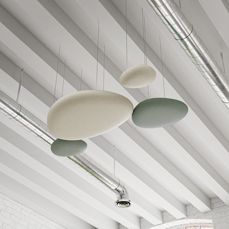 Akustikwand PanelBeige / Teal